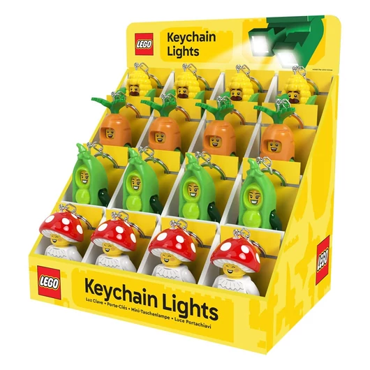 LEGO Minifigures Counter Display for Light-Up Keychains Farmers' market