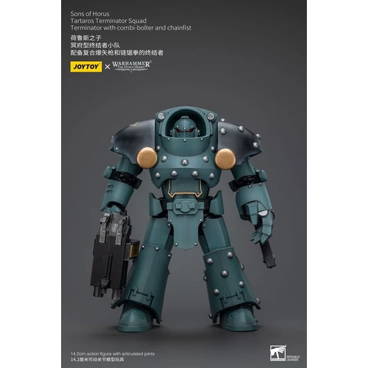 Warhammer The Horus Heresy Action Figure 1/18 Tartaros Terminator Squad Terminator With Combi-Bolter And Chainfist 12 cm