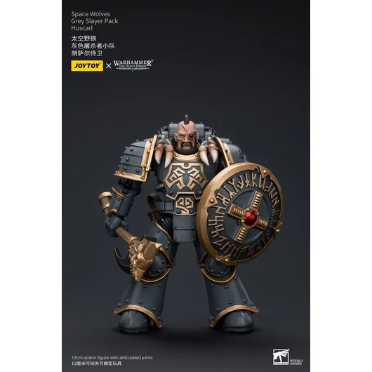 Warhammer The Horus Heresy Action Figure 1/18 Space Wolves Grey Slayer Pack Huscarl 12 cm