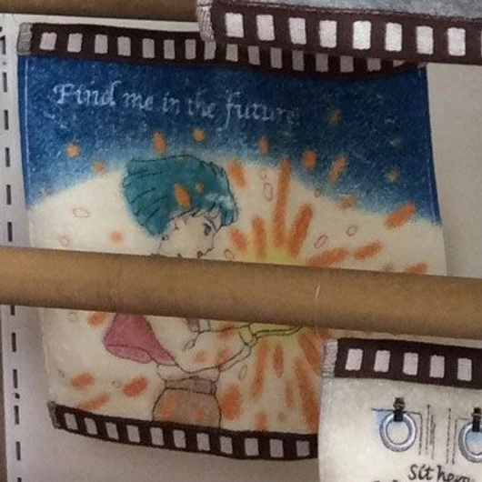 Howl's Moving Castle Mini Towel Hauru