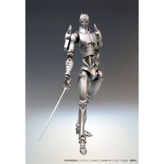 JoJo's Bizarre Adventure Super Action Action Figure Chozokado (Silver Chariot) 16 cm (re-run)