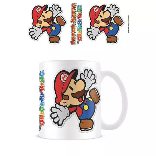 Paper Mario Mug Sticker