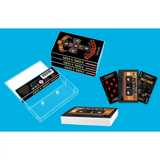 Guns N' Roses Playing Cards Cassette (PDQ)
