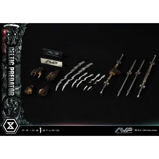 The Alien vs. Predator Museum Masterline Series Statue 1/3 Celtic Predator 95 cm