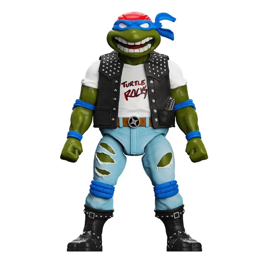 Teenage Mutant Ninja Turtles Ultimates Action Figure Classic Rocker Leo 18 cm