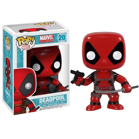 Marvel Comics POP! Vinyl Bobble-Head Deadpool 10 cm