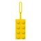 LEGO Luggage tag Yellow 10 cm