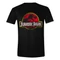 Jurassic Park T-Shirt Distressed Logo Size XXL