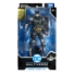 Kép 1/3 - DC Multiverse Akciófigura Gold Label Light Up Batman Hazmat Suit  Symbol 18 cm