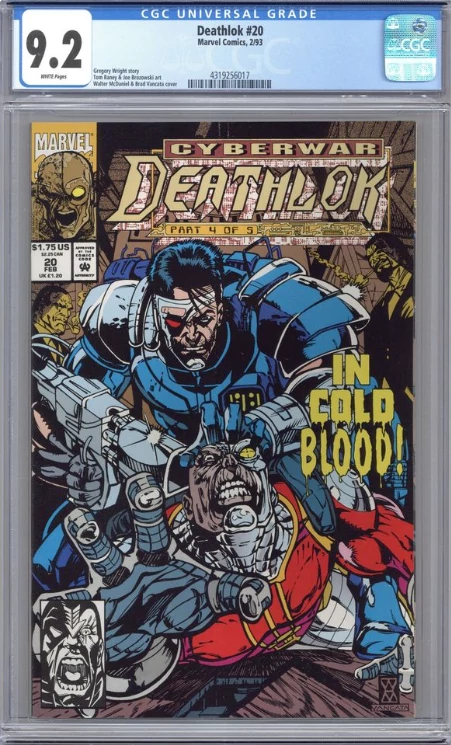 Deathlok #20 CGC 9.2