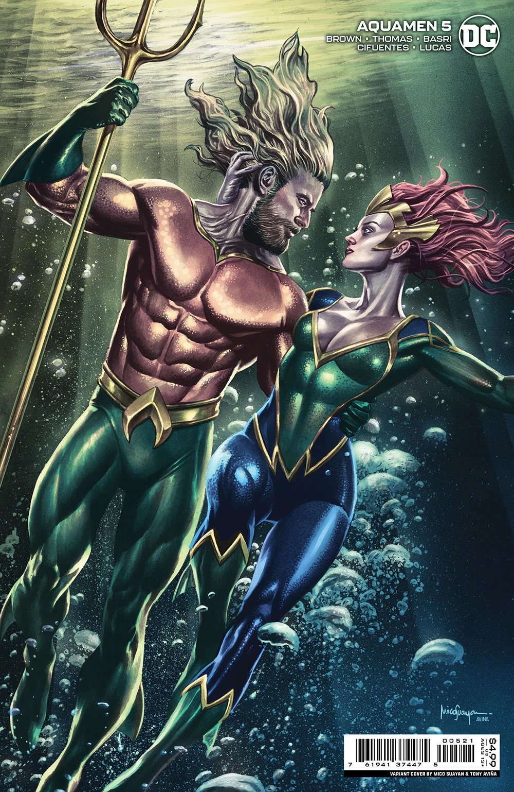 Aquamen #5  Mico Suayan variant