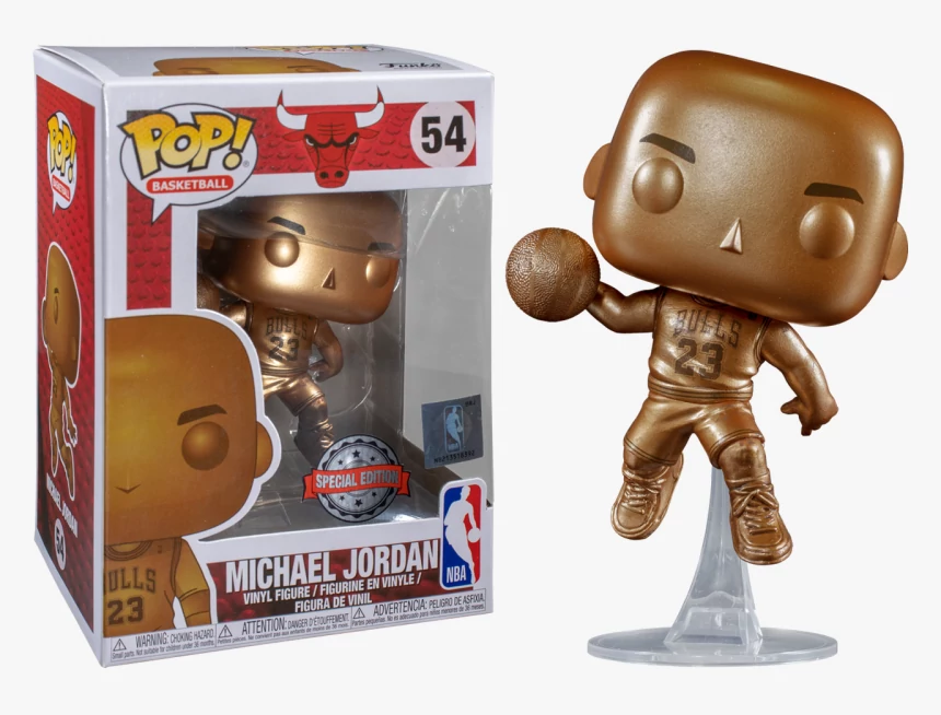 Michael Jordan Funko Pop Bronzed US Exclusive