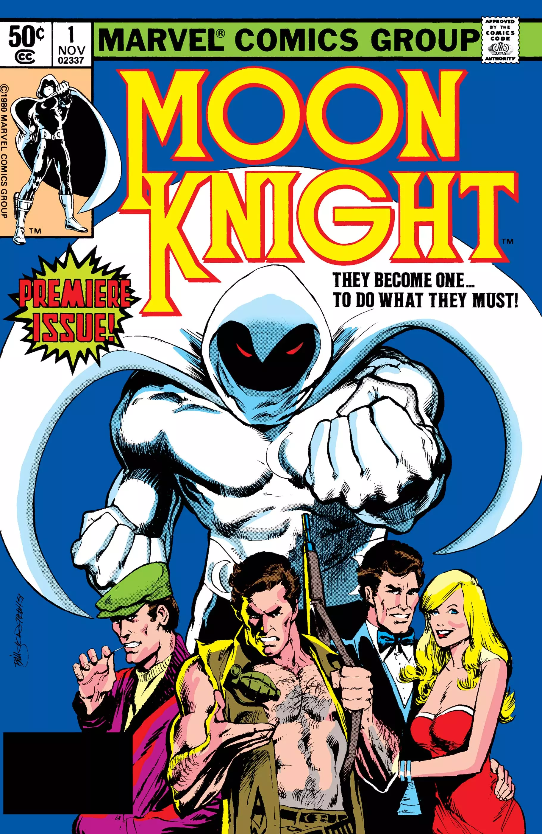 Moon Knight #1 1st appearance of Bushman