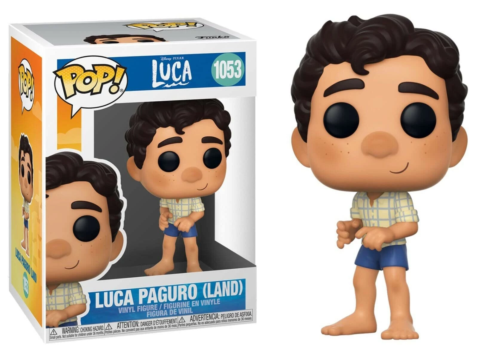 Funko POP! Luca – Luca Paguro (Human) Vinyl Figure 10cm