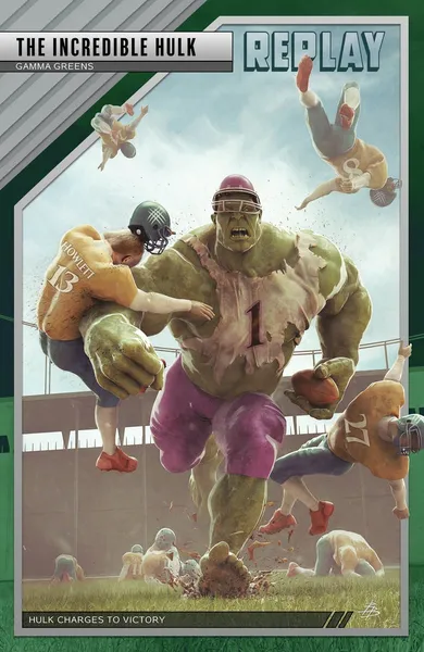 Hulk #3 (Bjorn Barends Replay  Variant)