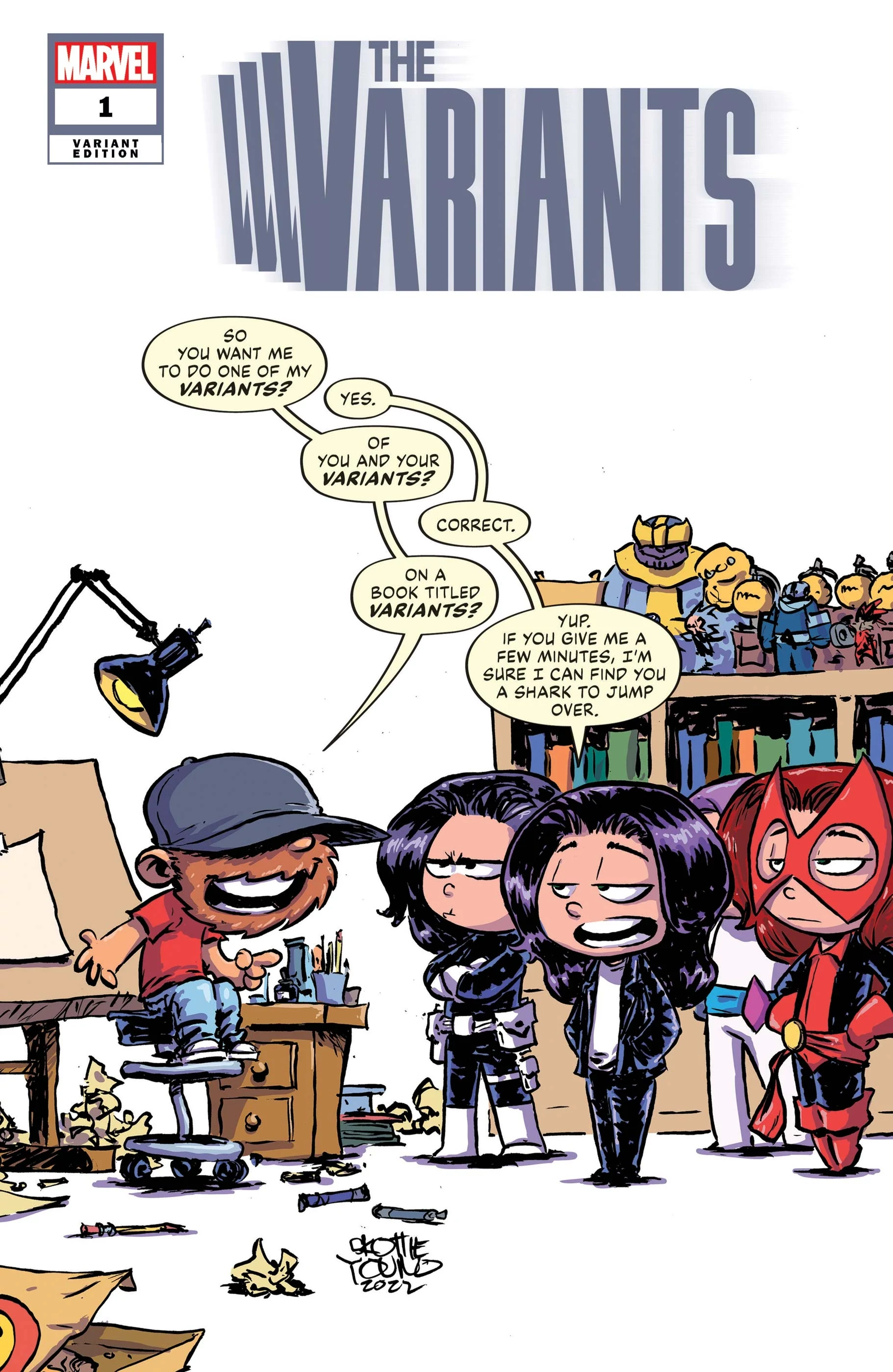 The Variants #1 Skottie Young variant