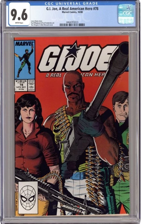 GI Joe  #78 CGC 9.6