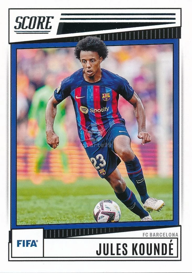 2022-23 PANINI SCORE FIFA SOCCER Jules Koundé FC Barcelona