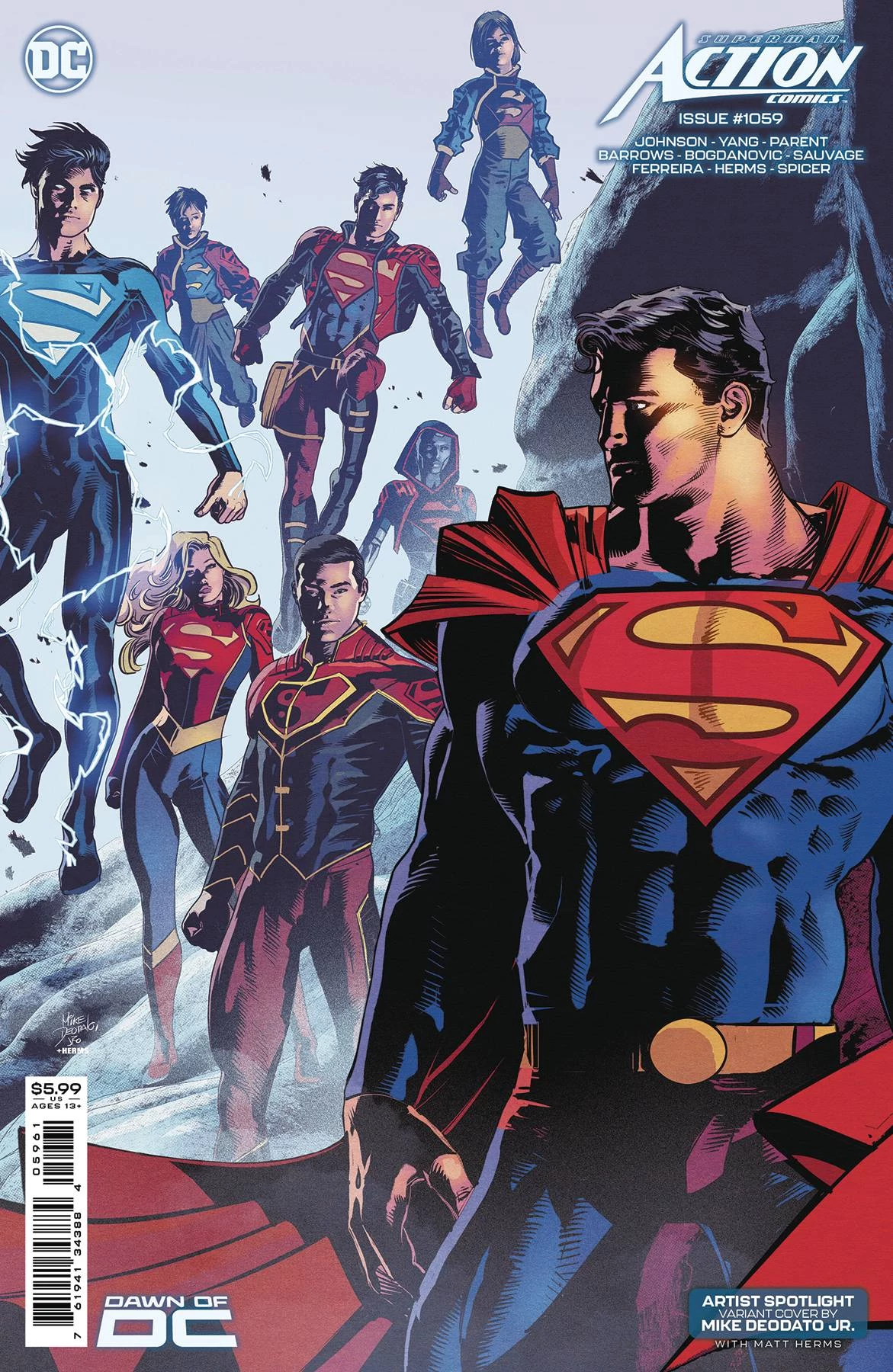 Action Comics #1059 MIKE DEODATO JR variant