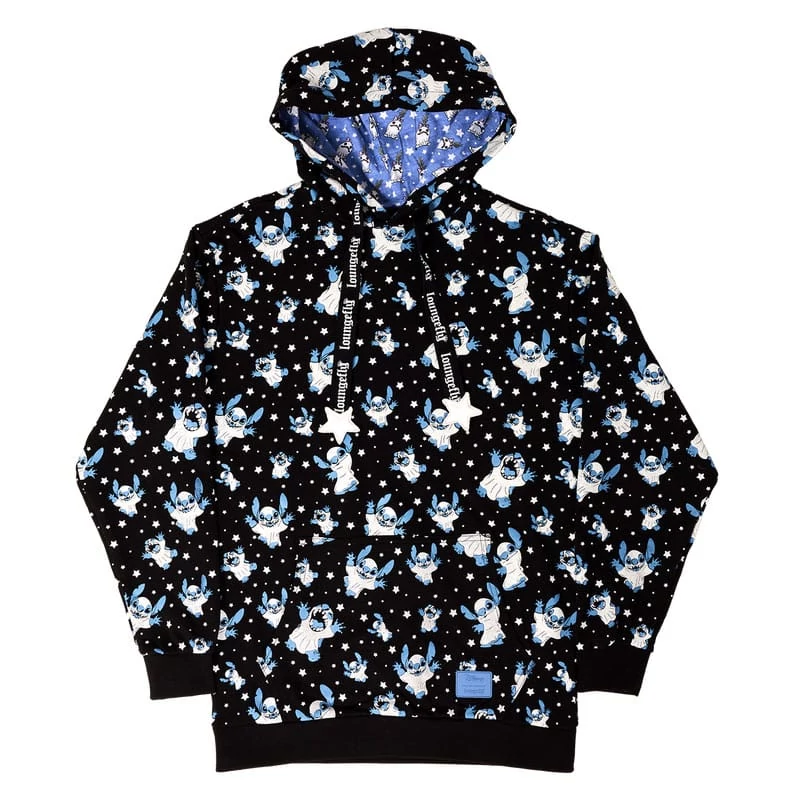 Lilo&Stich by Loungefly hooded jacket Ghost  Size S